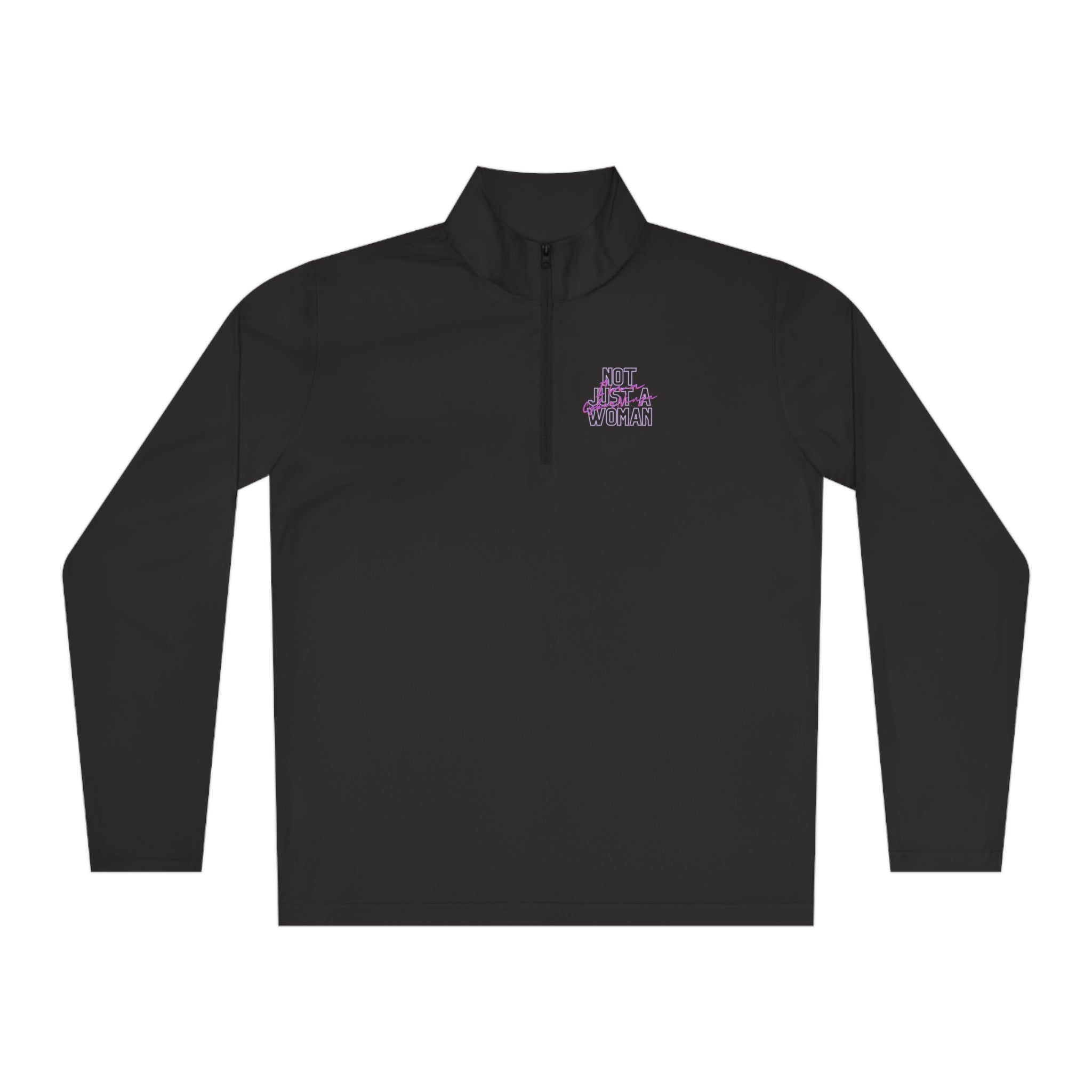 Cyber Ninja Pullover - Unisex Quarter-Zip Pullover