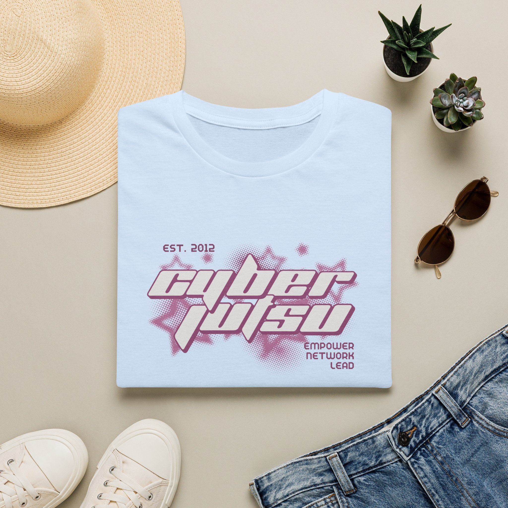 Cyberjutsu Y2K Inspired Graphic Tee