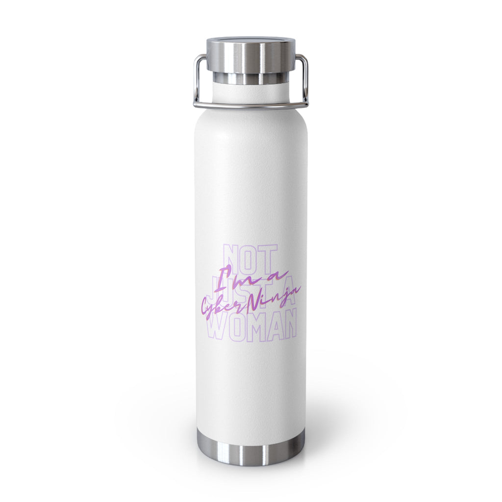 Not just a Woman Copper Vacuum Insulated Bottle, 22oz