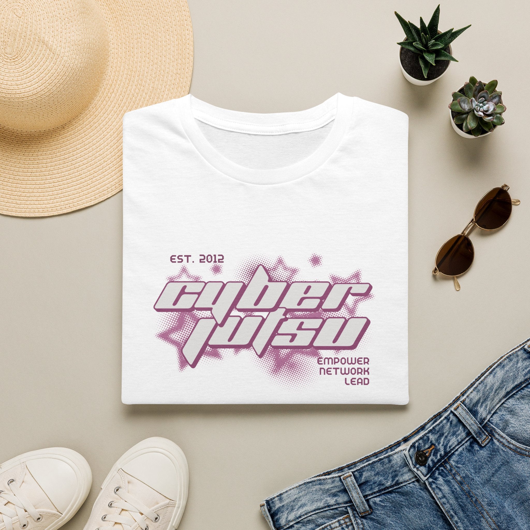 Cyberjutsu Y2K Inspired Graphic Tee