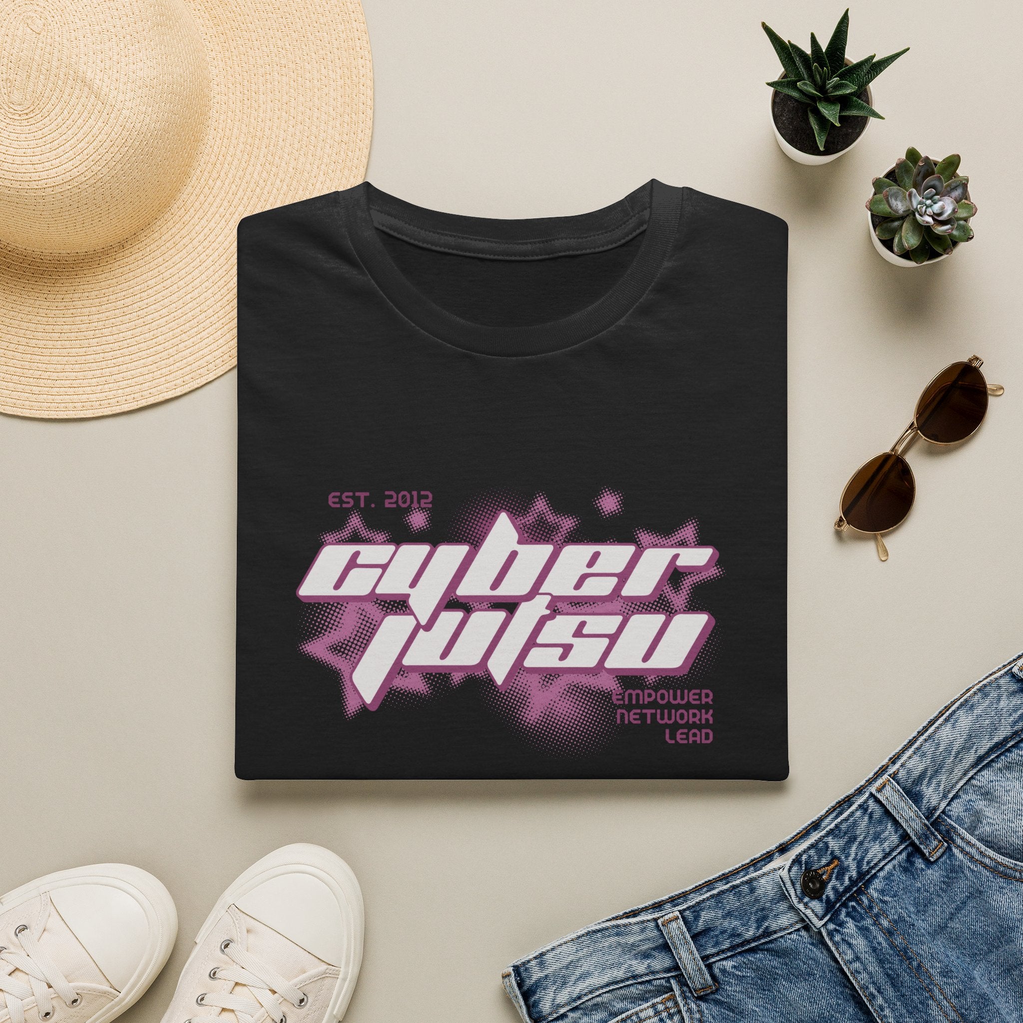 Cyberjutsu Y2K Inspired Graphic Tee